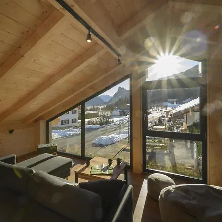 Wetzstoa Chalet In Unterammergau Mit Sauna Und Whirlpool Exterior photo
