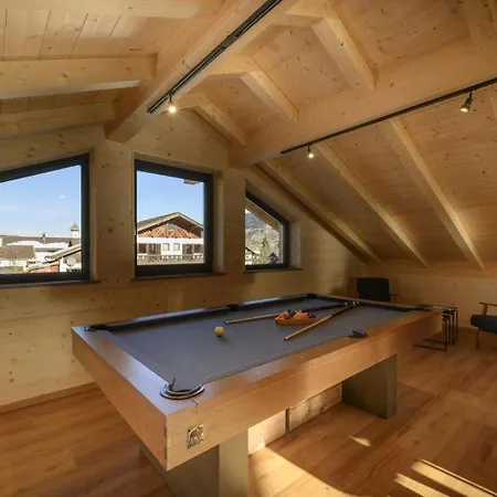 Wetzstoa Chalet In Unterammergau Mit Sauna Und Whirlpool Exterior photo
