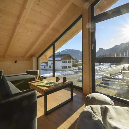 Wetzstoa Chalet In Unterammergau Mit Sauna Und Whirlpool Exterior photo